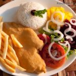 Onde Comer Em Bertioga | Restaurante Riviera | Frango Empanado | marmitex bertioga
